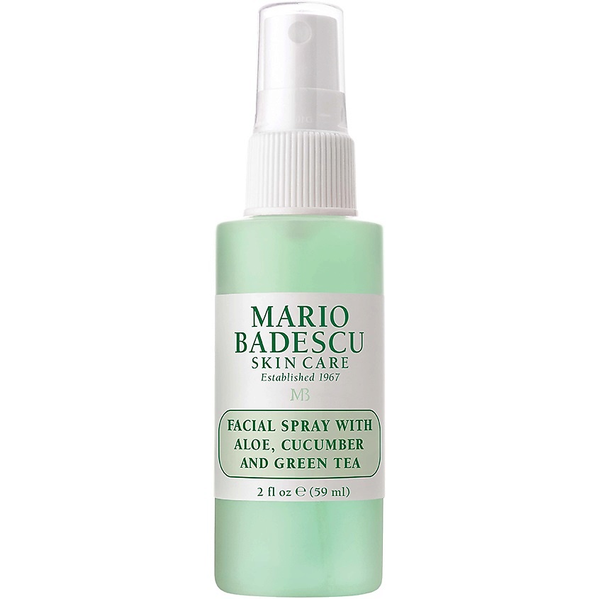 MARIO BADESCU Спрей для лица с экстрактом алоэ огурца и зеленого чая Facial Spray With Aloe Cucumber And Green Tea – фото 1