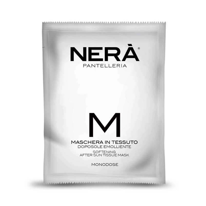 NERA PANTELLERIA Маска тканевая для ухода за кожей после загара Maschera in Tessuto – фото 2