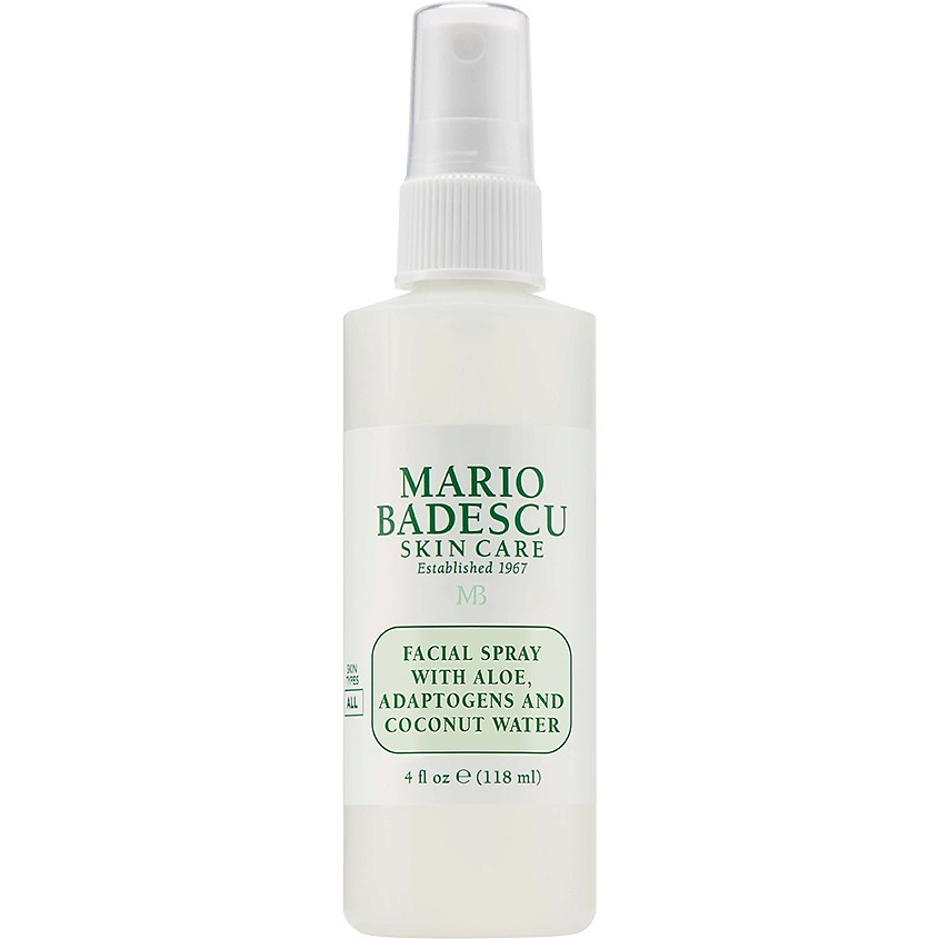 MARIO BADESCU Спрей для лица с экстрактом алоэ и кокосовой водой Facial Spray With Aloe Adaptogens And Coconut Water – фото 2