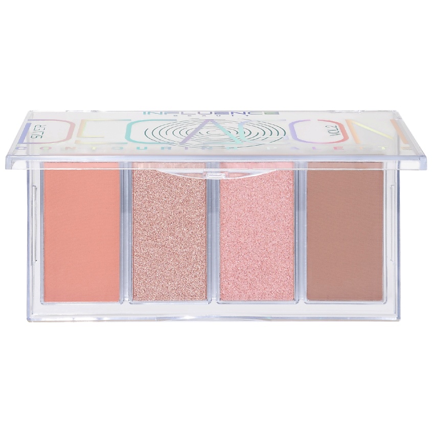 INFLUENCE BEAUTY Палетка для контуринга Silver Decagon – фото 1
