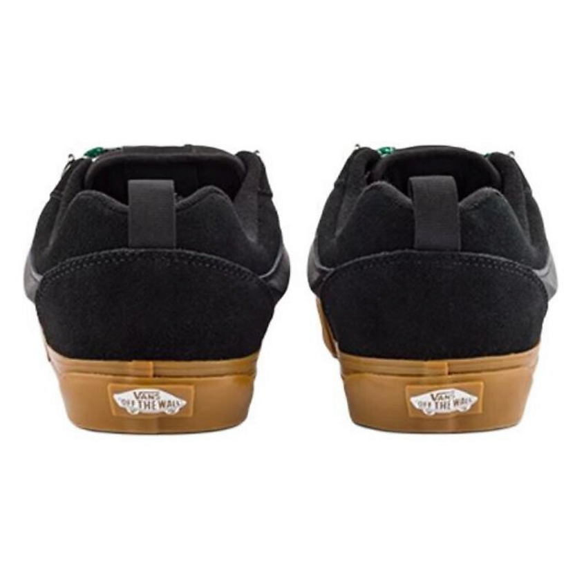 VANS Кроссовки Knu Skool Anti-Slip Wear-Resistant Low-Top Skateboard Shoes Black – фото 5