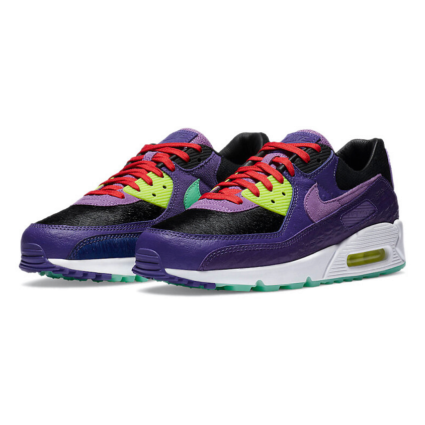 NIKE Кроссовки Air Max 90 Violet Blend, цвет: Мультиколор, размер: 37,5 – фото 3