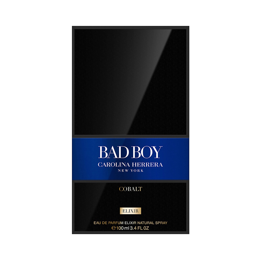 CAROLINA HERRERA Bad Boy Cobalt Elixir, Парфюмерная вода, спрей 100 мл – фото 2