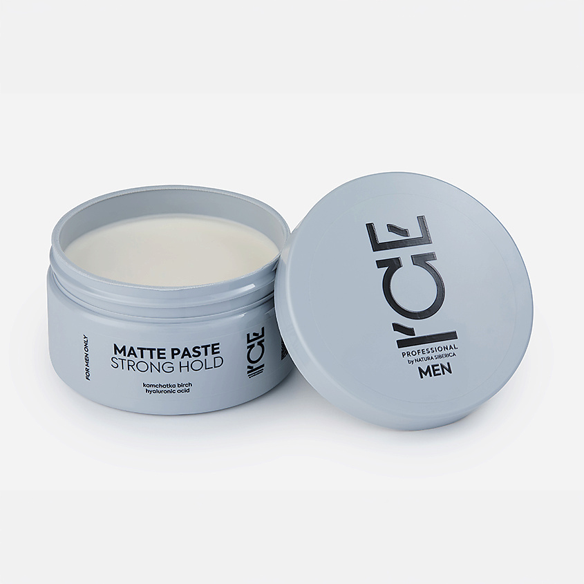 ICE BY NATURA SIBERICA Матовая паста для укладки волос Matte Paste – фото 5
