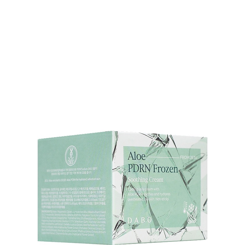 DABO Успокаивающий крем с алоэ Aloe PDRN Frozen Soothing Cream – фото 4