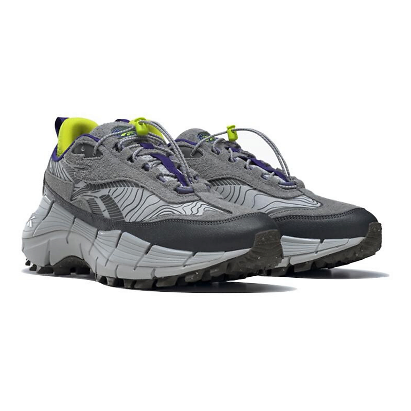 REEBOK Кроссовки Zig Kinetica 2.5 Edge Reebok 'Grey Lime' – фото 3