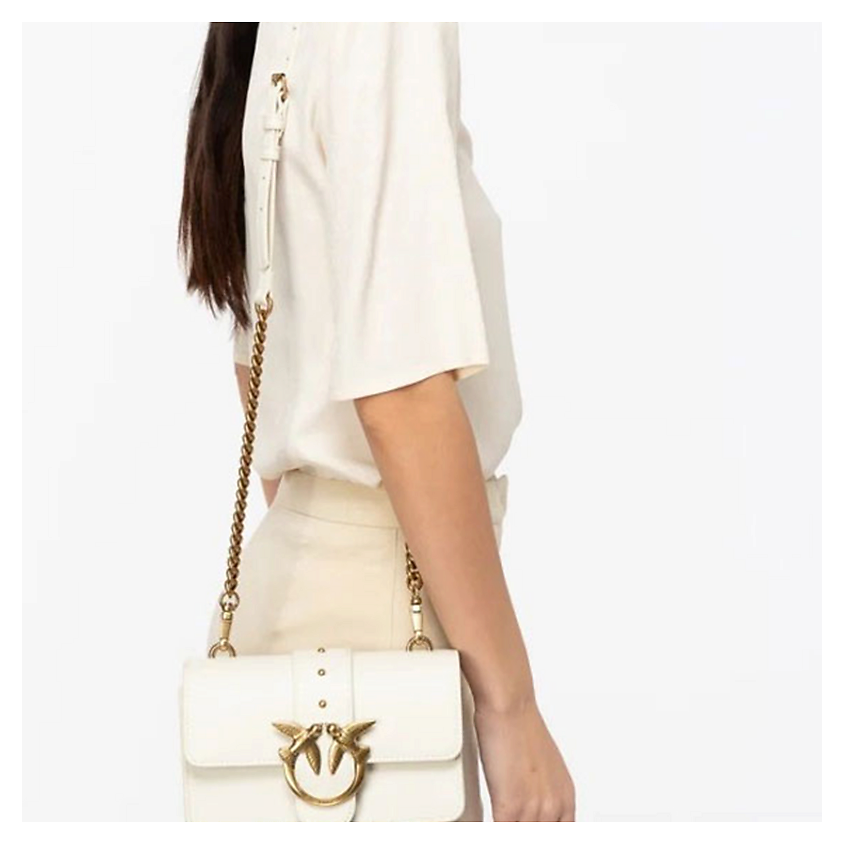 PINKO Сумка Cowhide Leather Swift Bag Shoulder (Bag+Dust Bag) – фото 5