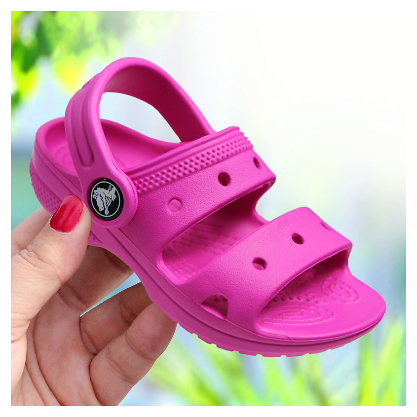 CROCS Сандалии детские Crocs classic kids sandal 207537-JUICE – фото 7