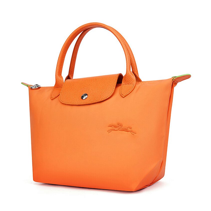 LONGCHAMP Сумка Le Pliage Green Recycled Canvas One Shoulder Handbag Small Size Women's Orange – фото 2