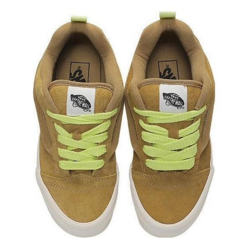 VANS Кроссовки Knu Skool Low-Top Skateboard Shoes Brown – фото 3