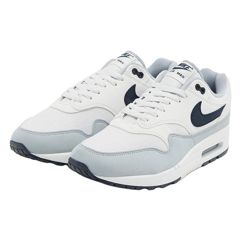 NIKE Кроссовки Air Max 1 Platinum Tint Dark Obsidian, цвет: Серый, размер: 40 – фото 2
