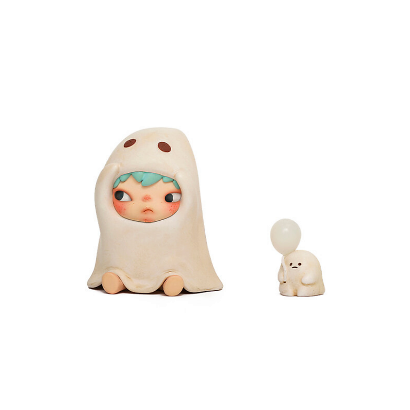 POP MART Фигурка Hirono Generation 1 He One Collection Ghost + Wandering – фото 2