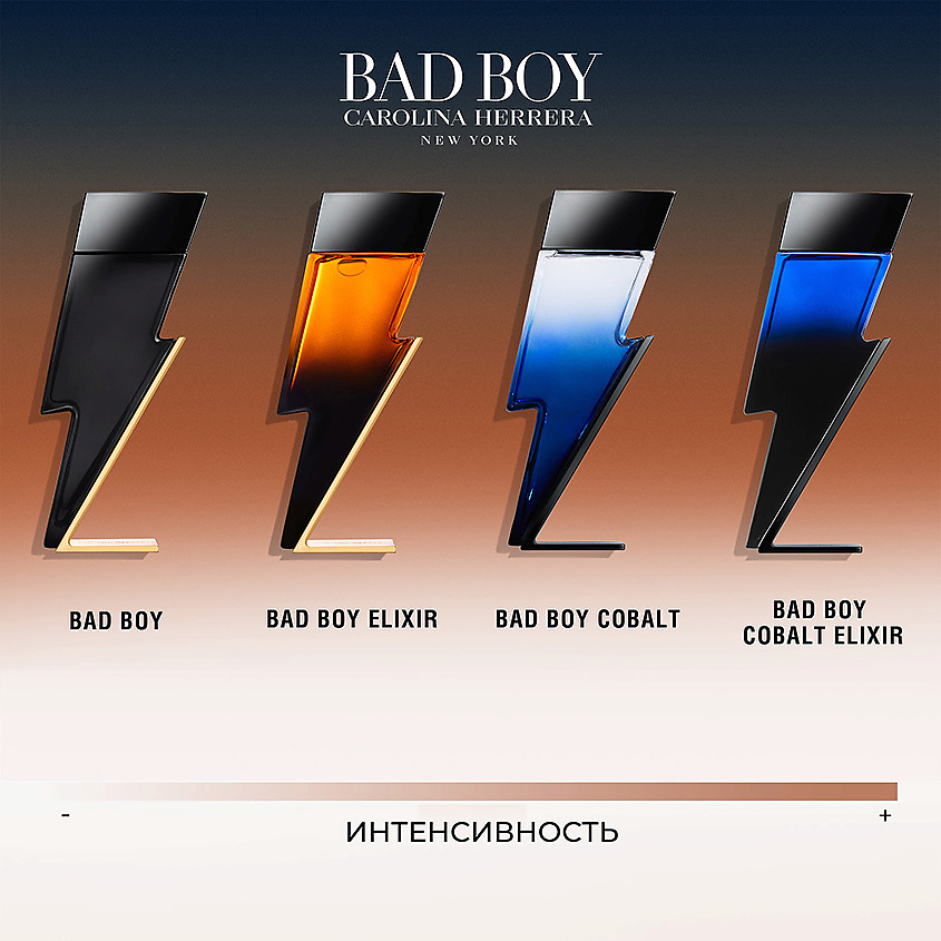 CAROLINA HERRERA Bad Boy Elixir, Парфюмерная вода, спрей 100 мл – фото 4