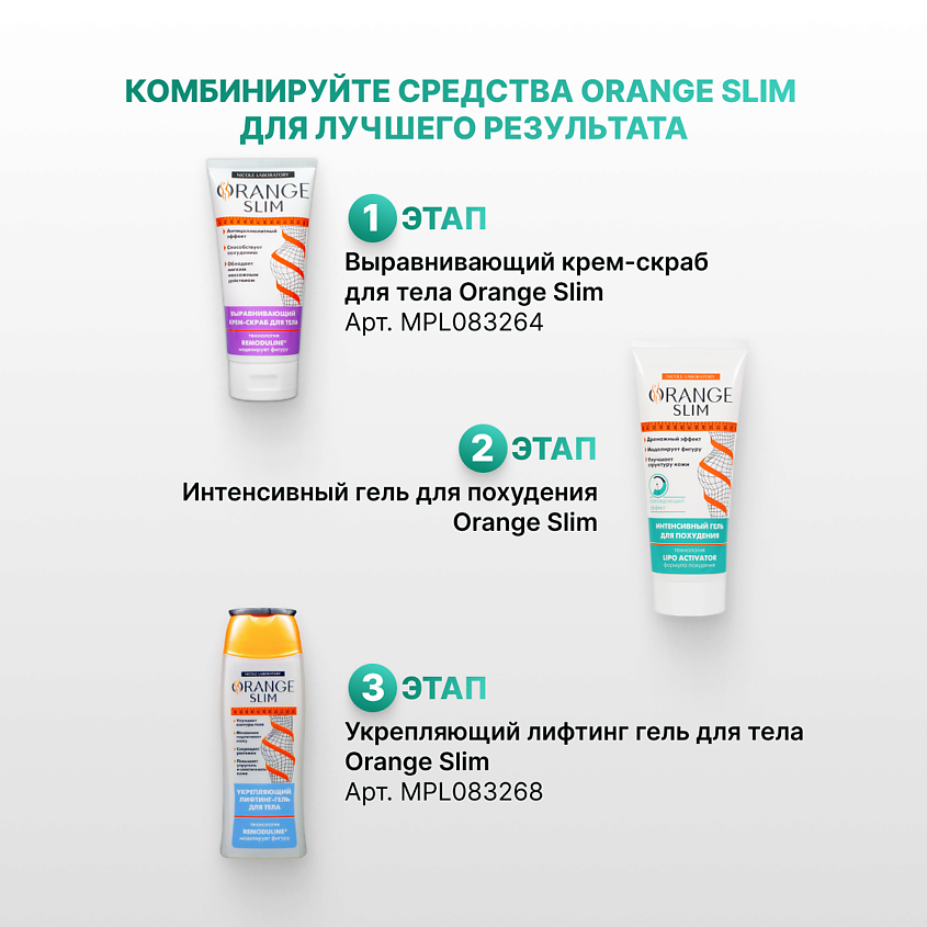 ORANGE SLIM Интенсивный гель для похудения – фото 8
