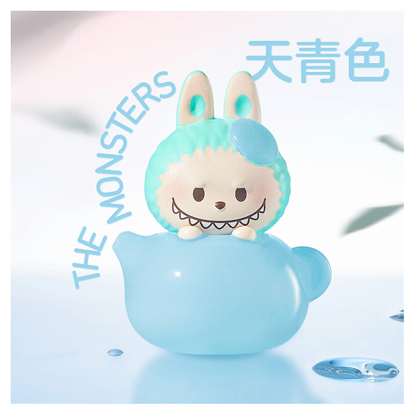 POP MART Игрушка LABUBU THE MONSTERS Tea Time Collection Azure, 9см – фото 5