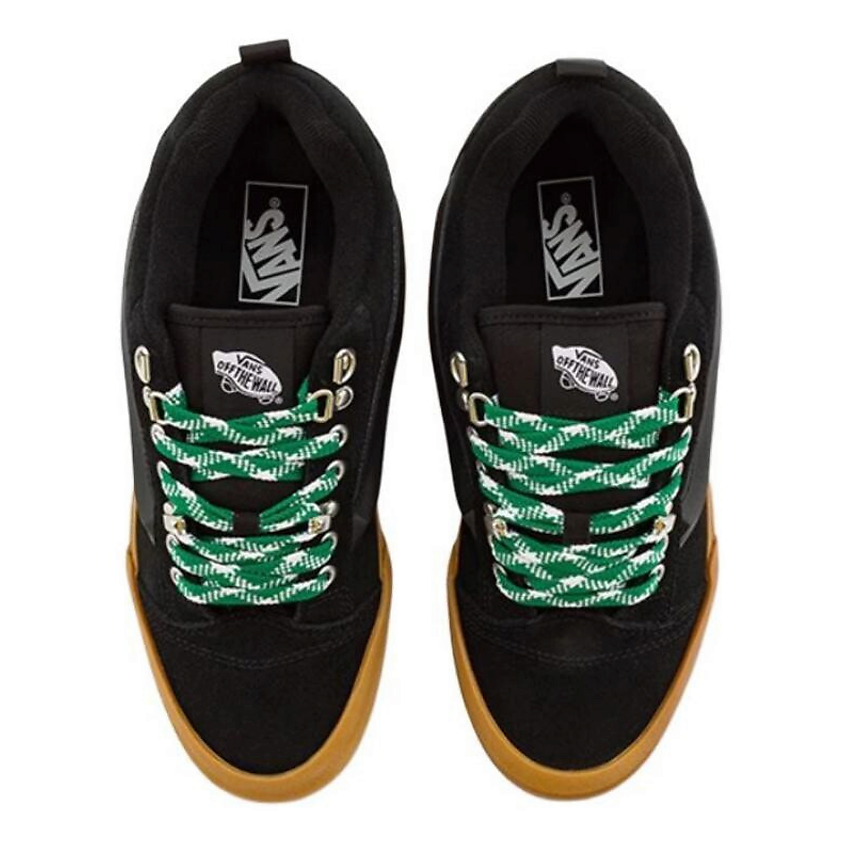VANS Кроссовки Knu Skool Anti-Slip Wear-Resistant Low-Top Skateboard Shoes Black – фото 4