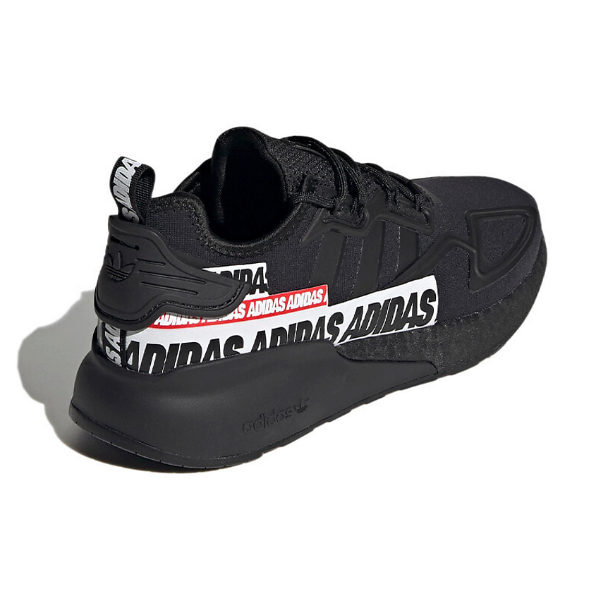 ADIDAS ORIGINAL Кроссовки Zx 2K Boost Bold Logo Graphic Black, цвет: Мультиколор, размер: 37⅓ – фото 4