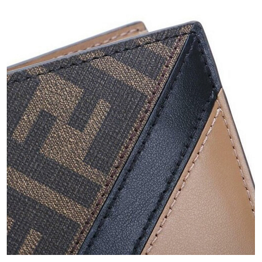 FENDI Кошелек мужской для хранения Patchwork Wallet – фото 6