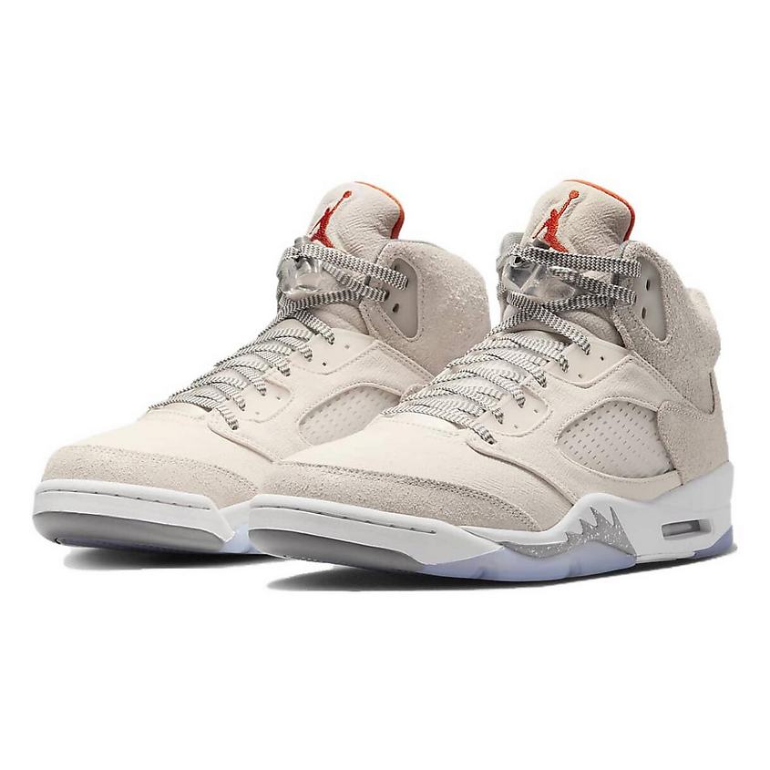NIKE Кроссовки мужские 5 Retro Se Craft Light Orewood Brown – фото 3