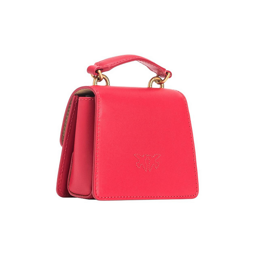 PINKO Сумка LOVE Series Soft Leather Handbag Shoulder Bag – фото 3