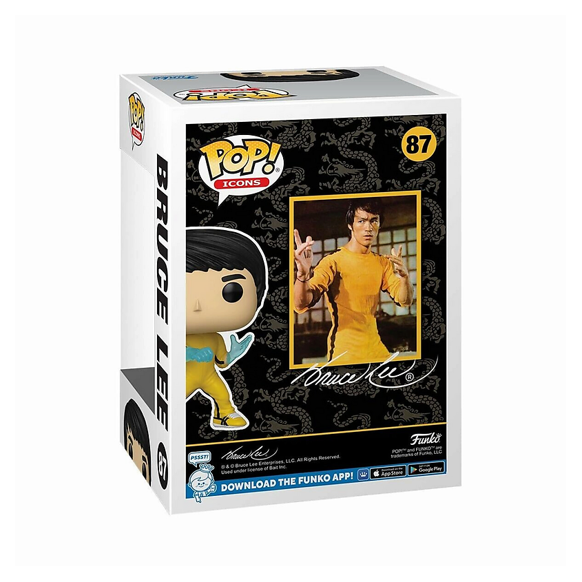 FUNKO Funko POP! Коллекционная виниловая фигурка Bruce Lee №87 – фото 3