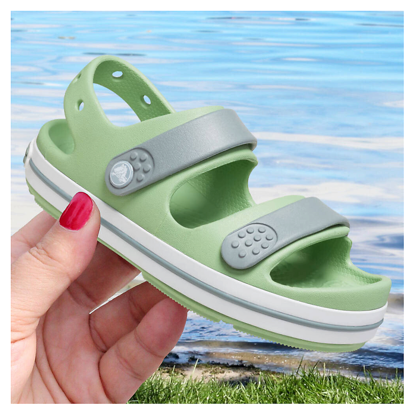 CROCS Сандали для пляжа детские Crocs Crocband Cruiser – фото 2