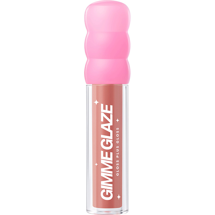 LOVE GENERATION Блеск для губ с металлическим аппликатором Love Generation Gimme Glaze, № 04, пыльно-розовый, 3 мл – фото 3