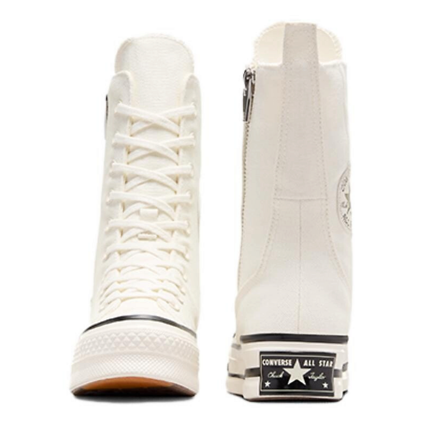 CONVERSE Кроссовки Chuck 70 Plus X High Egret Black Womens – фото 6