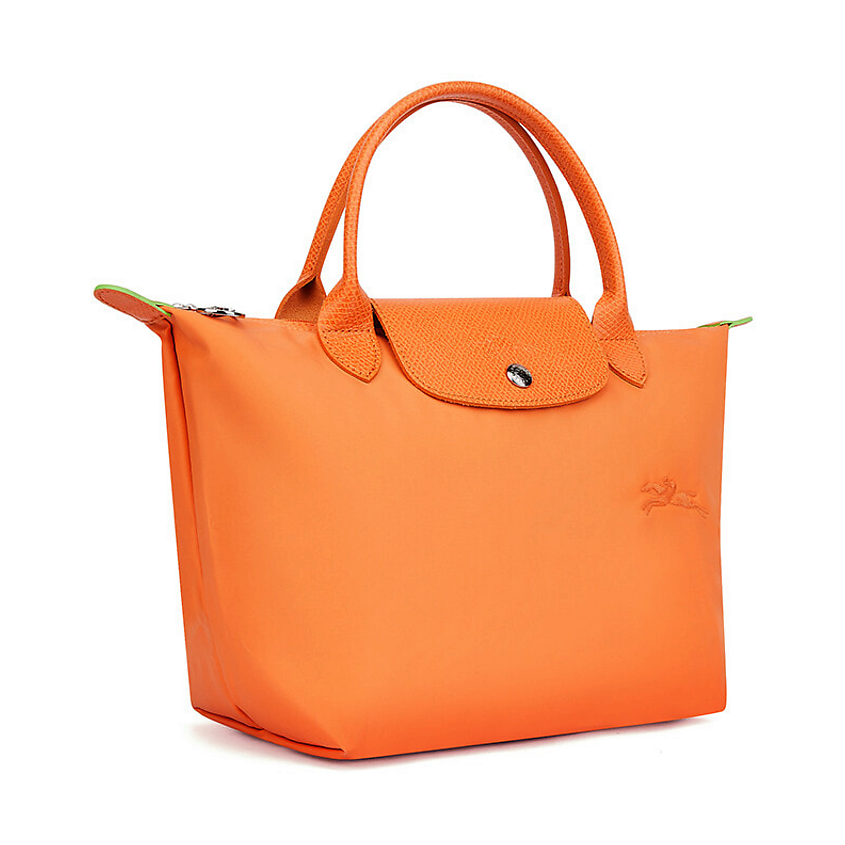 LONGCHAMP Сумка Le Pliage Green Recycled Canvas One Shoulder Handbag Small Size Women's Orange – фото 3