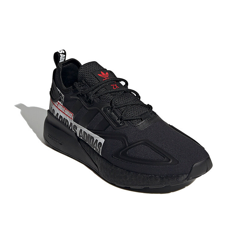 ADIDAS ORIGINAL Кроссовки Zx 2K Boost Bold Logo Graphic Black, цвет: Мультиколор, размер: 43⅓ – фото 3