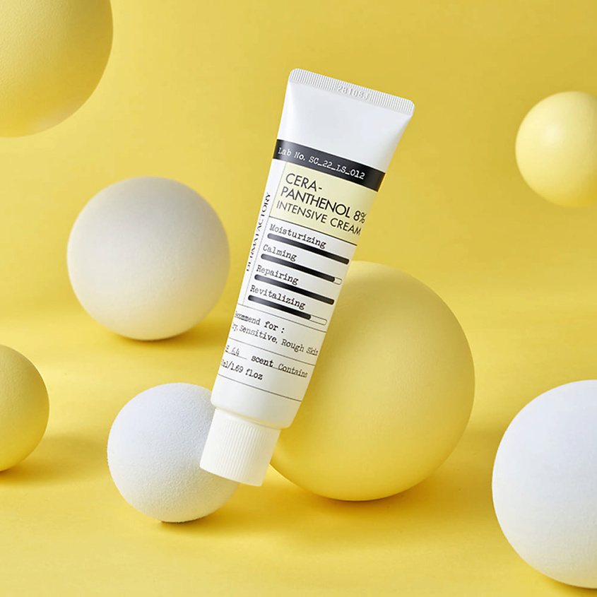 DERMA FACTORY Питательный крем с церамидами и пантенолом Cera-Pantenol 8% Intensive Cream – фото 2