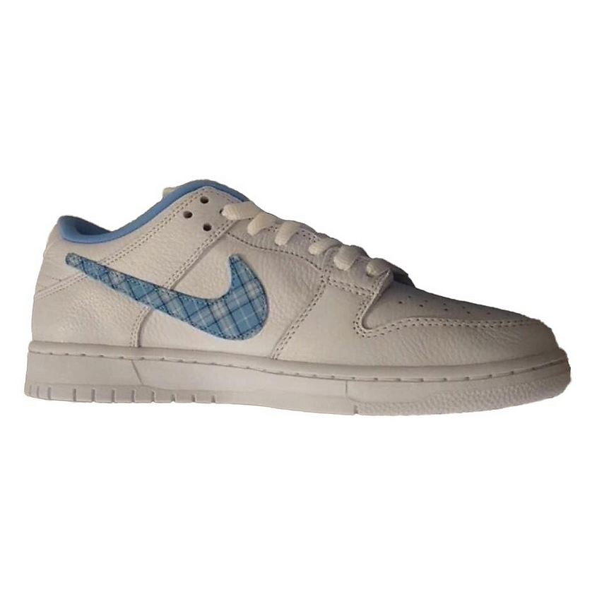 NIKE Кроссовки SB Dunk Low Pro X Nicole Hause White And University Blue – фото 2