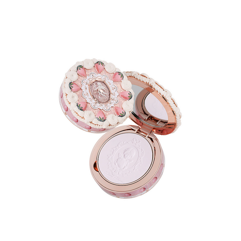 FLOWER KNOWS Компактная пудра Strawberry Cupid Collection Pressed Powder – фото 2