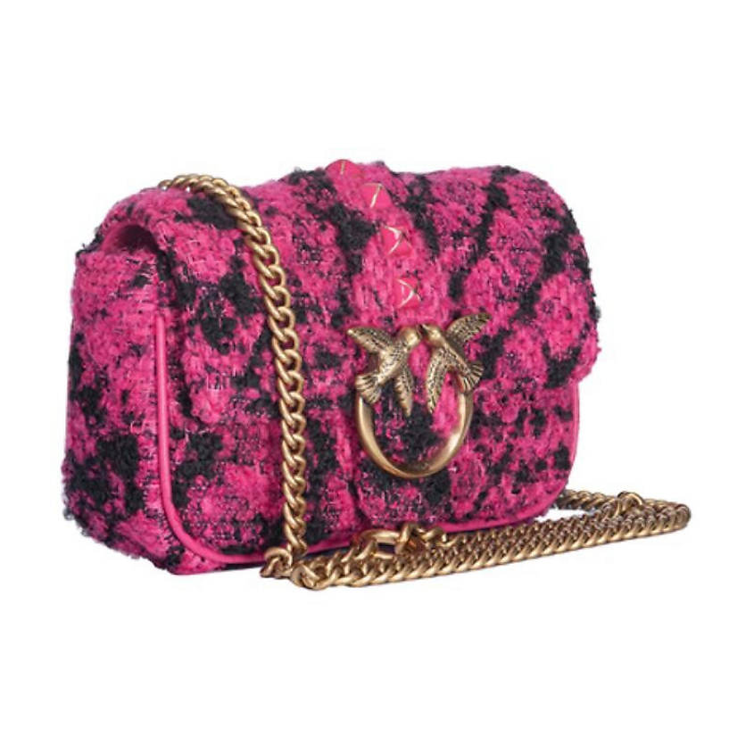 PINKO Сумка Cotton And Polyester Blend Flying Bird Bag Crossbody Bag – фото 2
