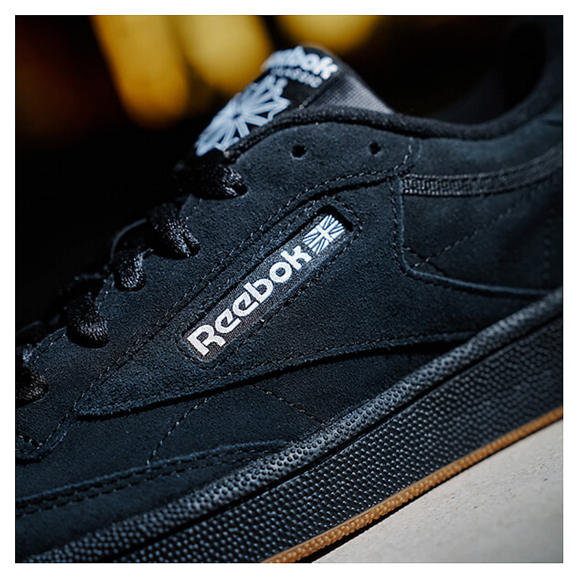 REEBOK Кроссовки для треккинга Club C 85 Suede, цвет: Черный, размер: 37,5 – фото 6