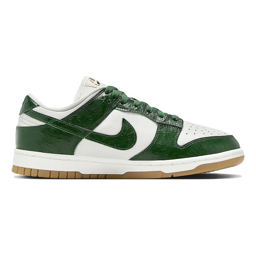 NIKE Кроссовки Dunk Low LX Gorge Green Ostrich – фото 2