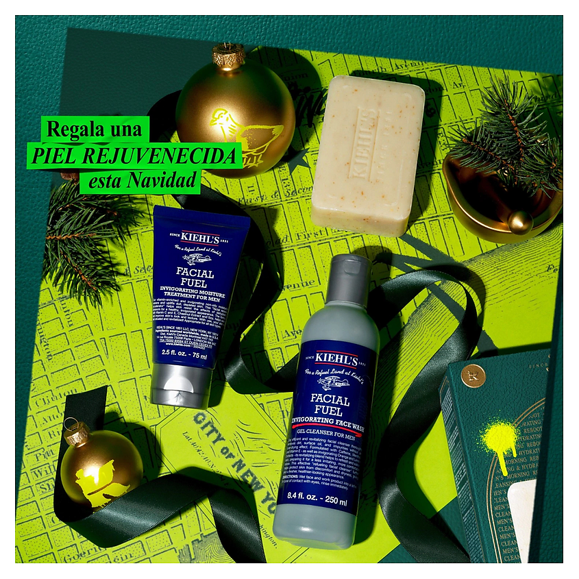 KIEHL'S Набор средств для лица Men's Morning Reboot – фото 6
