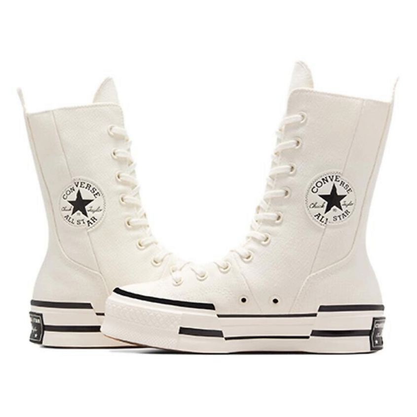 CONVERSE Кроссовки Chuck 70 Plus X High Egret Black Womens – фото 4