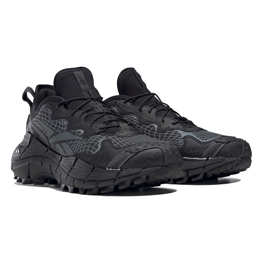 REEBOK Кроссовки Reebok Zig Kinetica Ii Edge' Black Pure Grey' – фото 3