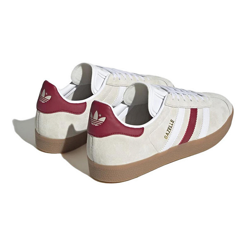 ADIDAS ORIGINAL Кроссовки женские Adidas Gazelle 'Aluminium Burgundy' – фото 4