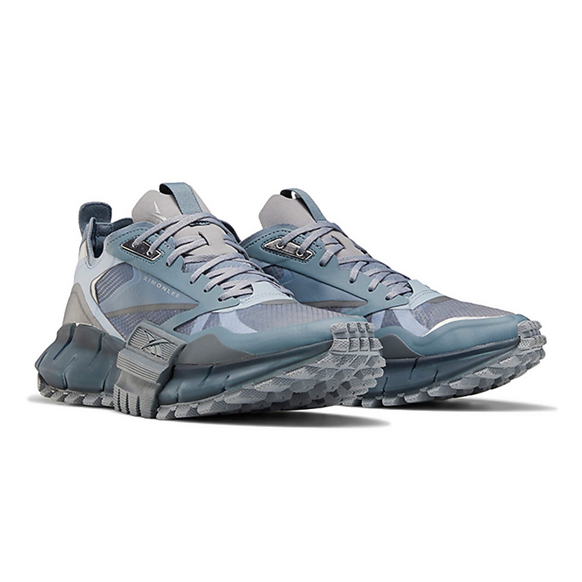REEBOK Кроссовки Reebok Zig Kinetica Horizon Edge Ximon Lee Metallic Grey Snake, цвет: Мультиколор, размер: 36 – фото 3
