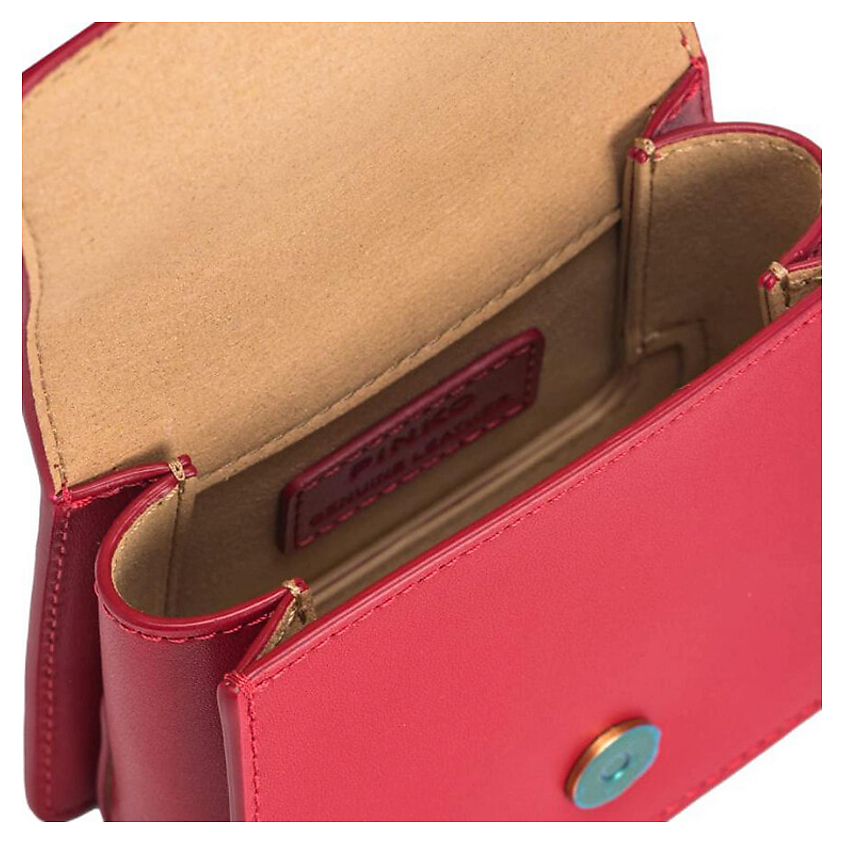 PINKO Сумка LOVE Series Soft Leather Handbag Shoulder Bag – фото 7