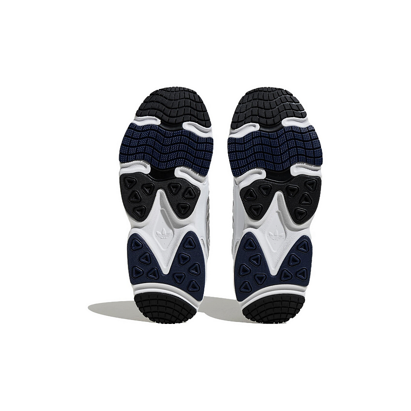 ADIDAS ORIGINAL Кроссовки Ozmillen Беговые Низкие Бело-серые Унисекс – фото 4