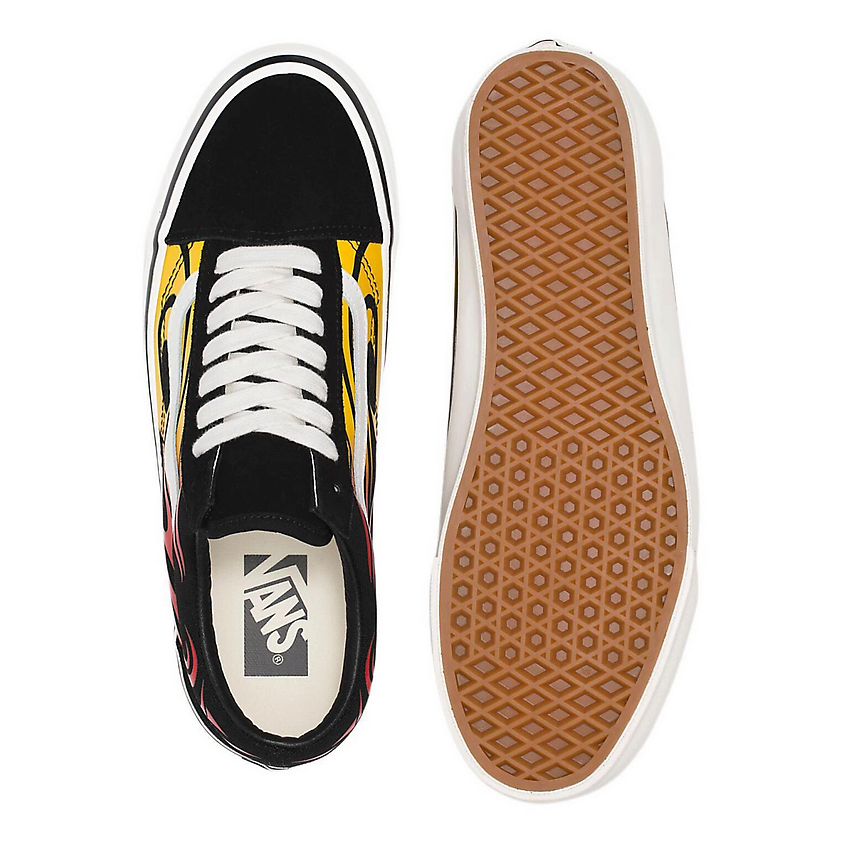 VANS Кроссовки Old Skool 36 Lx Warped Tour Black Flame – фото 5