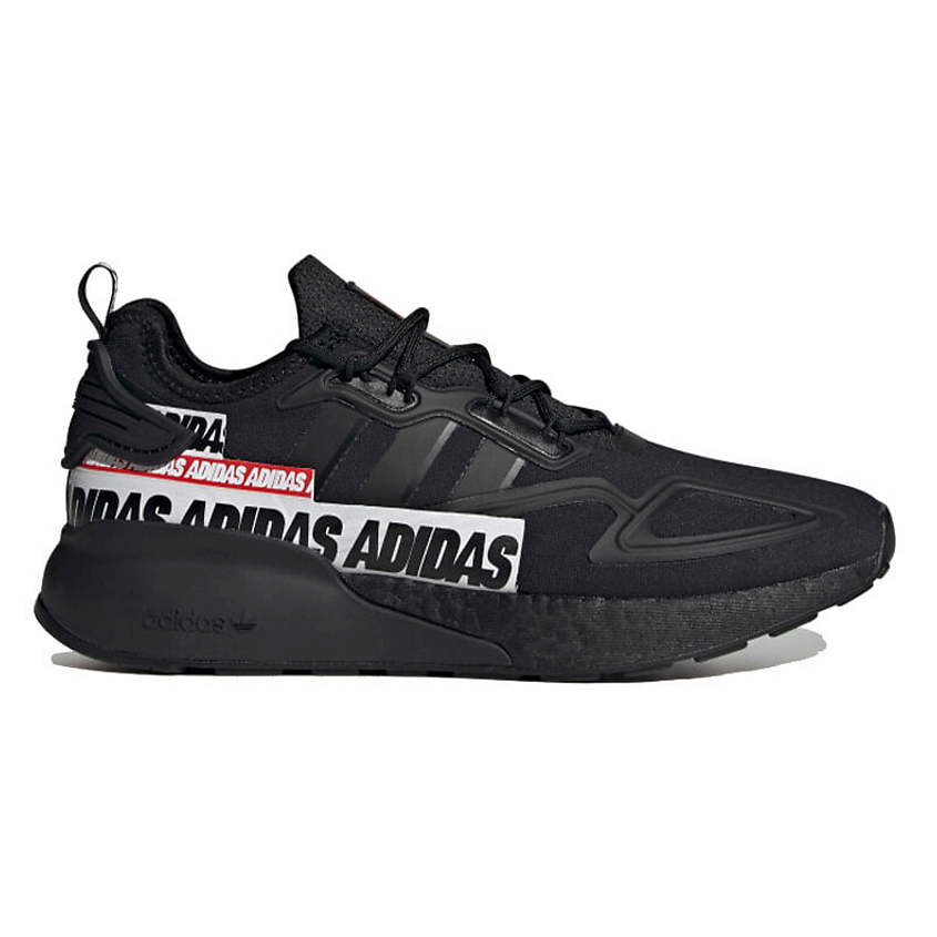ADIDAS ORIGINAL Кроссовки Zx 2K Boost Bold Logo Graphic Black, цвет: Мультиколор, размер: 37⅓ – фото 2