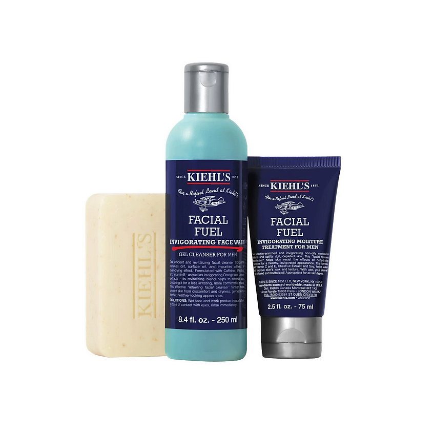 KIEHL'S Набор средств для лица Men's Morning Reboot – фото 3