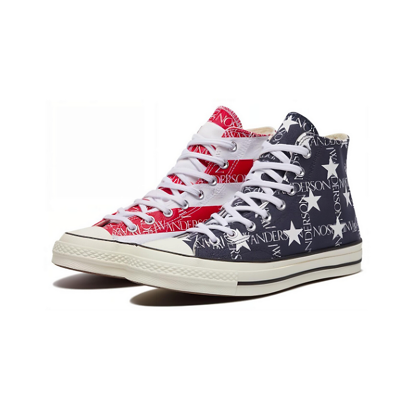 CONVERSE Кроссовки Chuck Taylor All Star 70 Hi Jw Anderson Split Flag, цвет: Мультиколор, размер: 44 – фото 3
