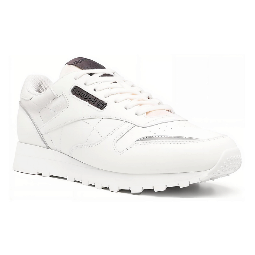 REEBOK Кроссовки Classic Leather 'White Silver' – фото 2