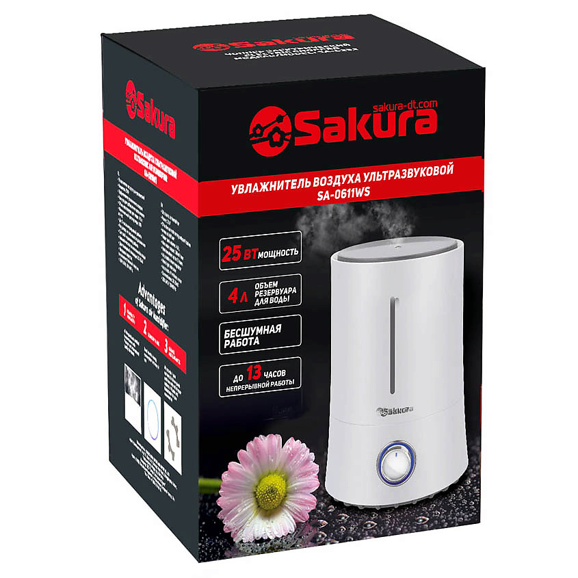 SAKURA Увлажнитель SA-0611WS (4.0) – фото 2