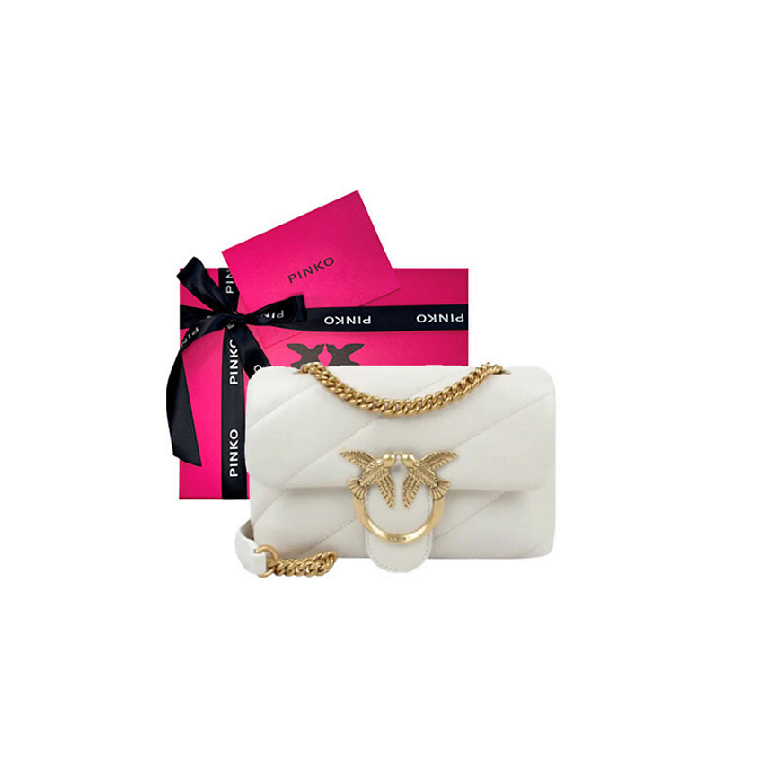 PINKO Сумка Puff Sheepskin Pillow Bag, Crossbody Bag, Shoulder Bag – фото 7